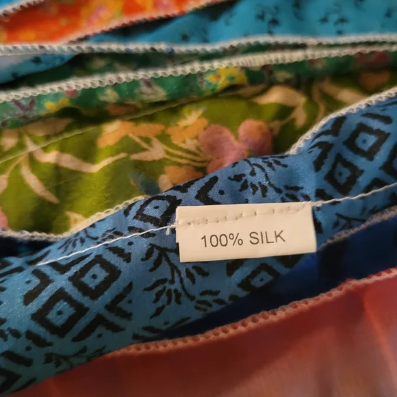 Beautiful Multicolor Indian Scarf - Picture 6 of 6